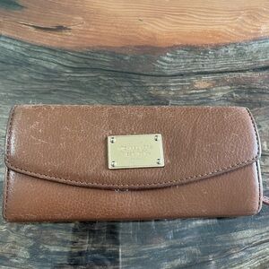Michael Kors wallet (tan color)